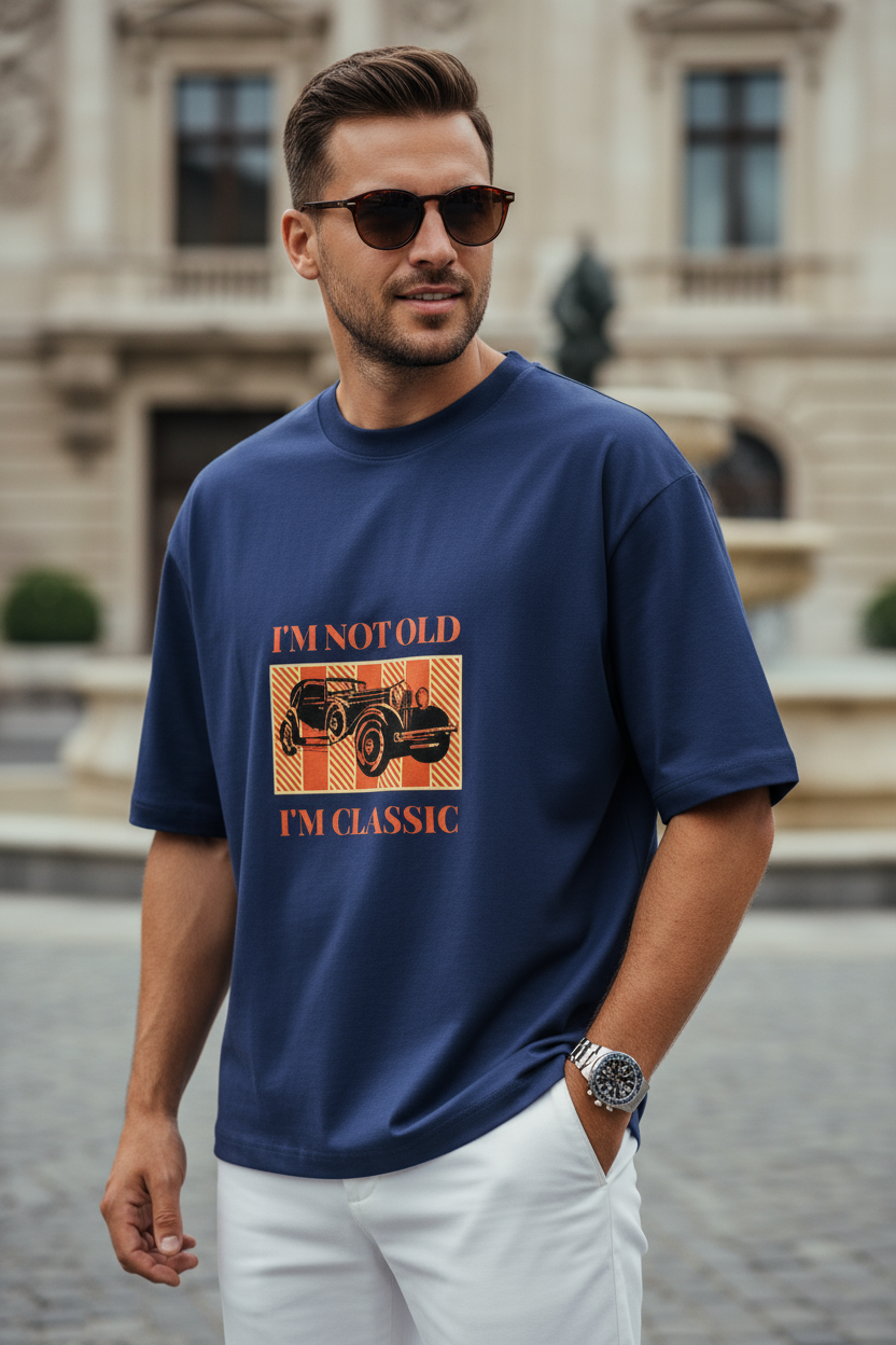 Oversized premium Classic T-Shirt for men